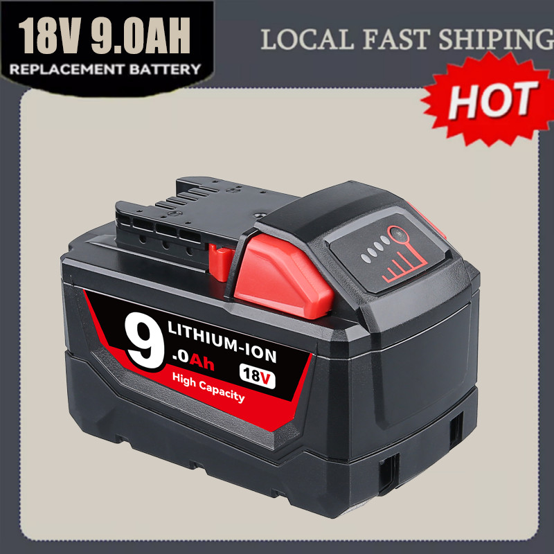 Battery For Milwaukee for M18 18V 5.5AH Extended Lithium 48-11-1890