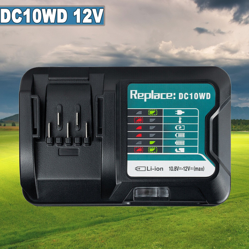 DC10WD Battery Charger For Makita 10.8V-12V DC10SB DC10WC BL1015 BL1016 BL1021B
