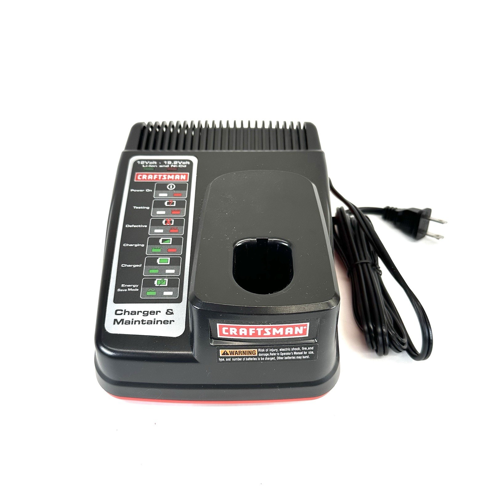 Craftsman Dual Chemistry Battery Charger 12V-19.2V NiCd Li-ion 315.CH2030 Tool