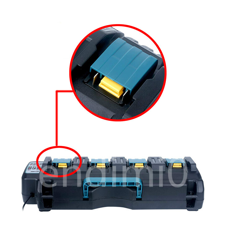 4-Slot Makita DC18SF 18V/14.4V Li-ion Battery Replace Fast Charger (4 PORT*3Ah)