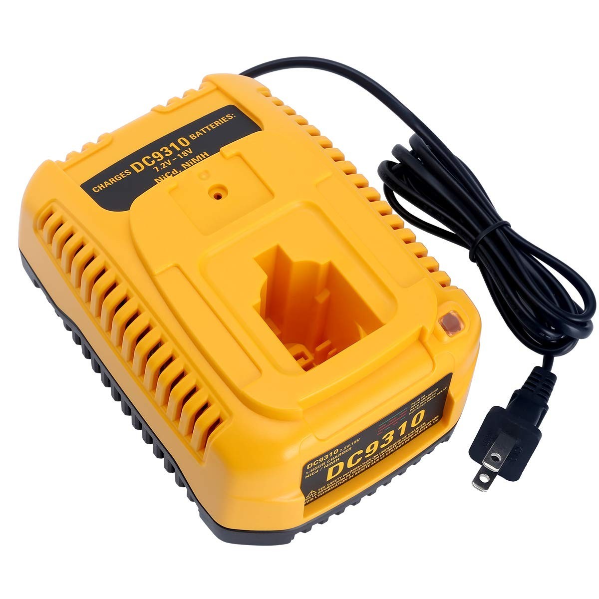 18V XRP NiCad NiMh Battery Charger for DeWalt Tools – Compatible with DC9096, DC