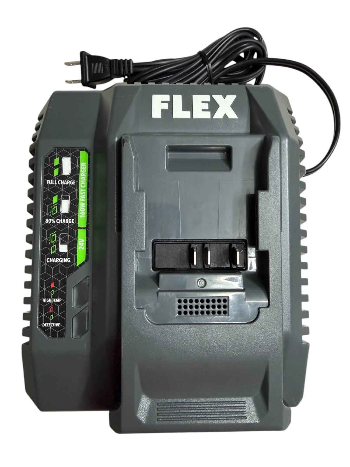 Flex 24V Fast Charger for Flex Lithium Ion Battery Charger FX0411 160W