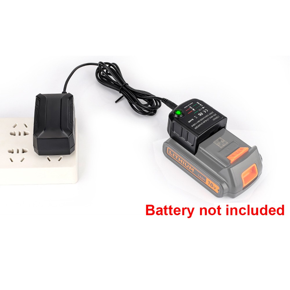 Replacement Charger for Black and Decker 20V Max Lithium Battery LBXR20 LB20 LED