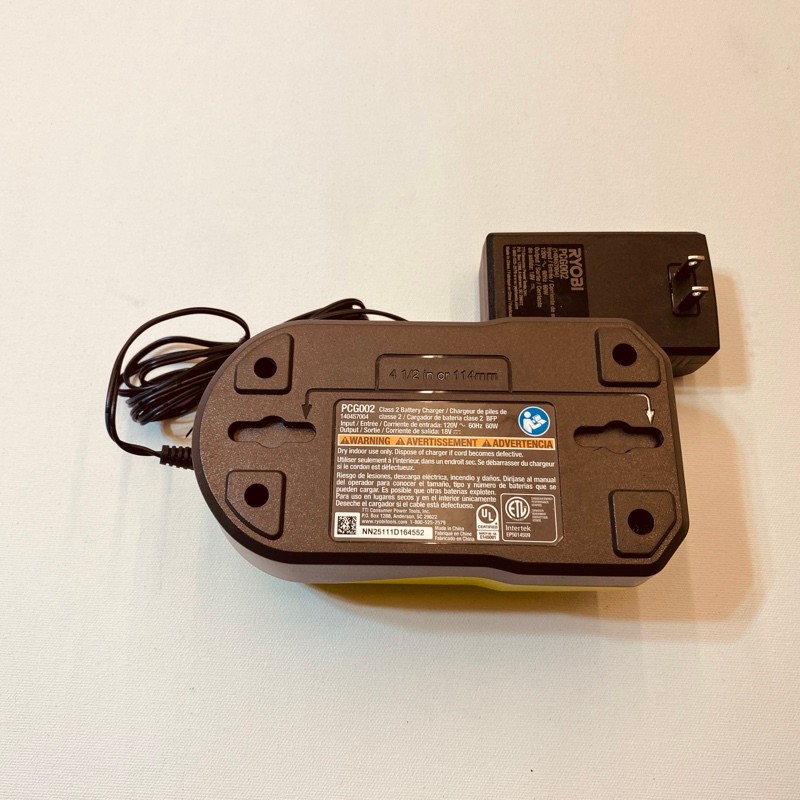 NOB Ryobi ONE+ 18V Lithium-Ion Charger PCG002
