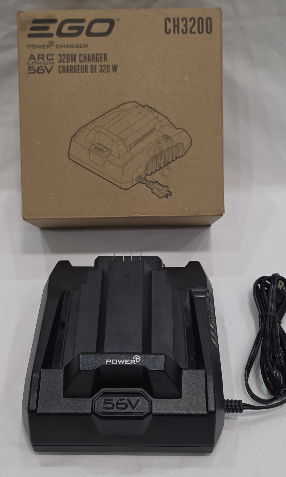 Genuine OEM EGO Power+ CH3200 320W 56-Volt Lithium-ion Charger