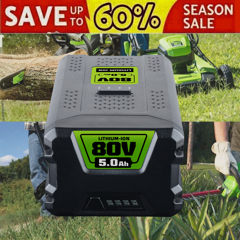 New For Greenworks 80V Pro Lithium-ion Battery GBA80200 GBA80600 80V Max GCH8040