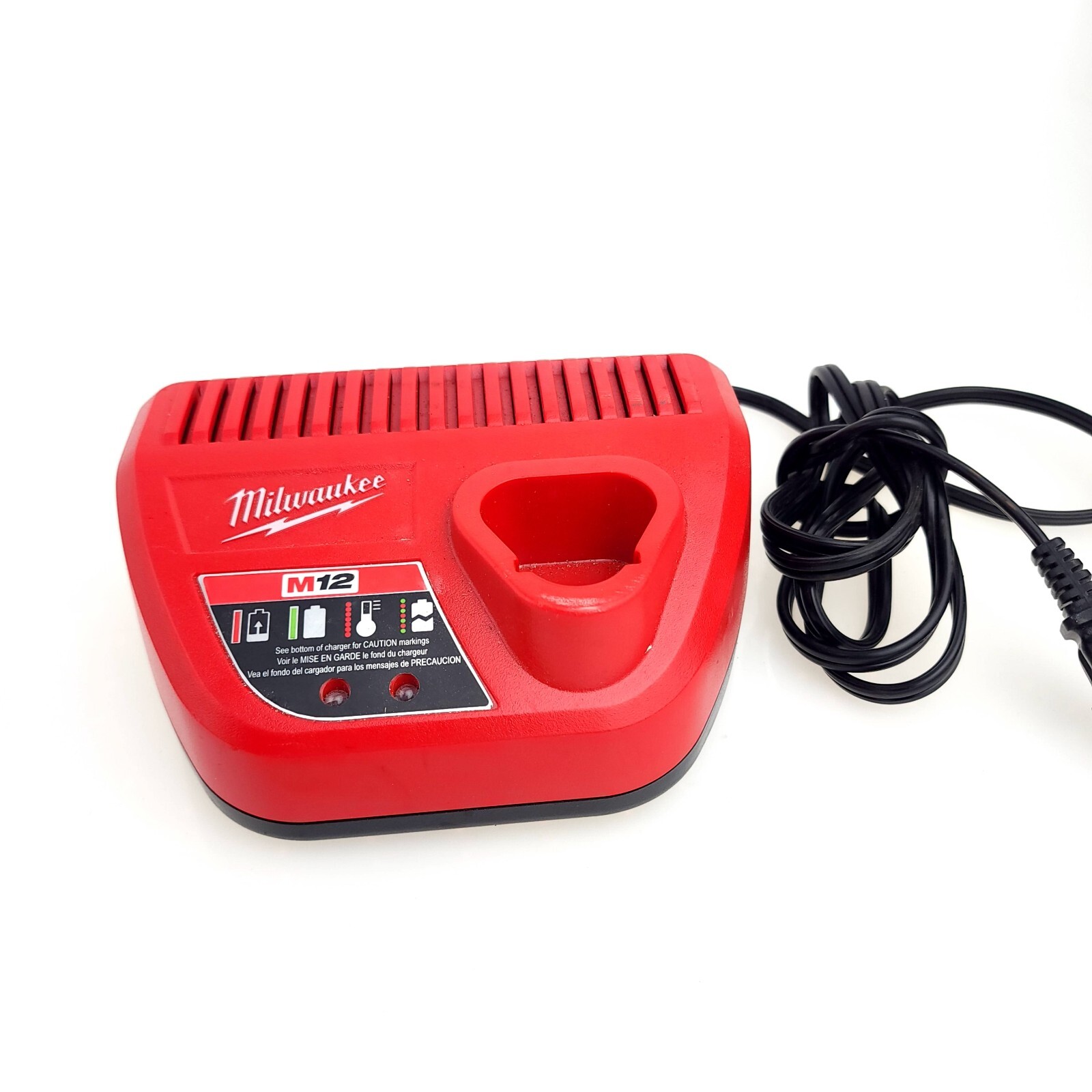 Milwakee M12 Battery Charger For Li-Ion Batteries CAT 48 59 2401 USA Seller