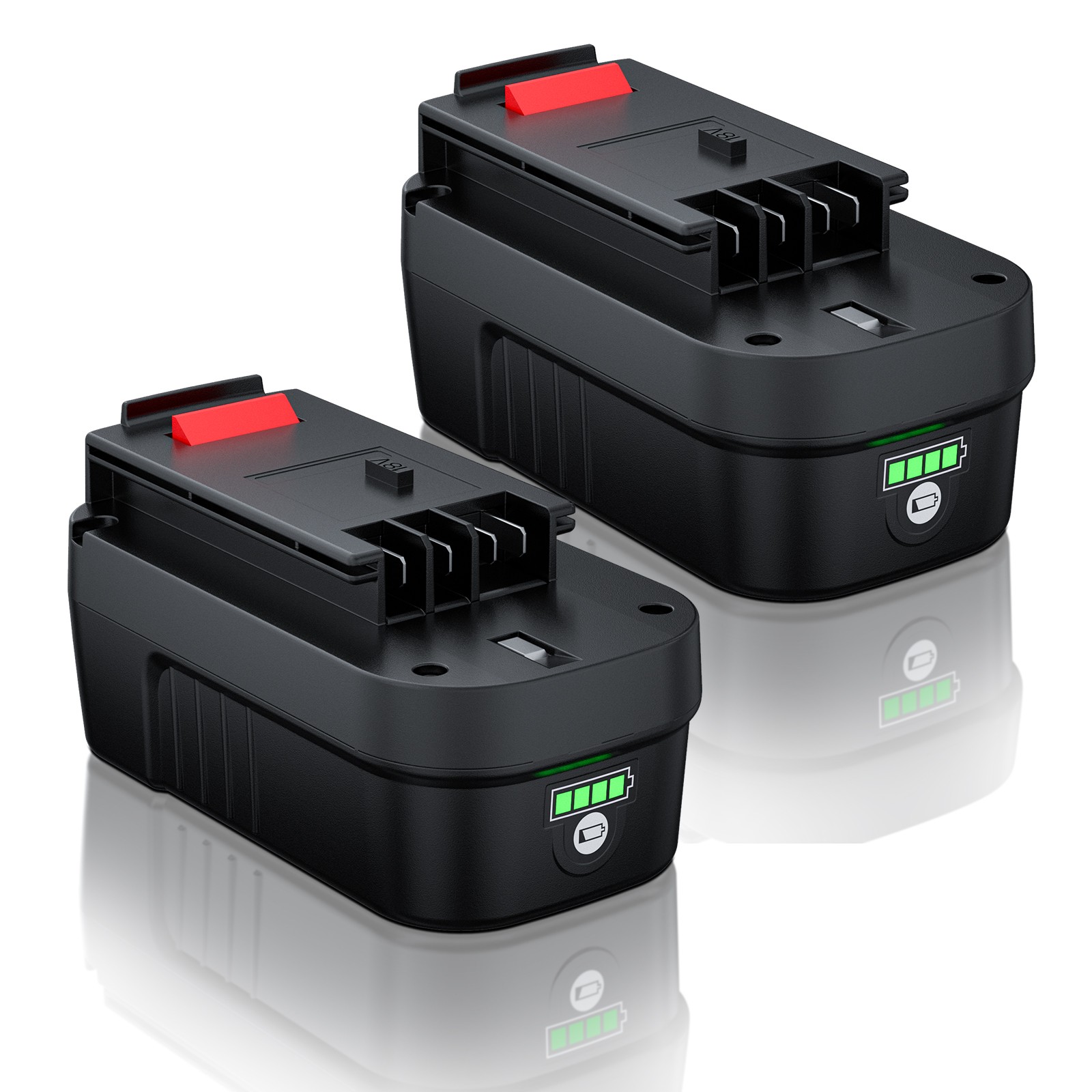 2 Pack for Black & Decker HPB18 18V 18Volt 8.0Ah Lithium-Ion Battery HPB18-OPE