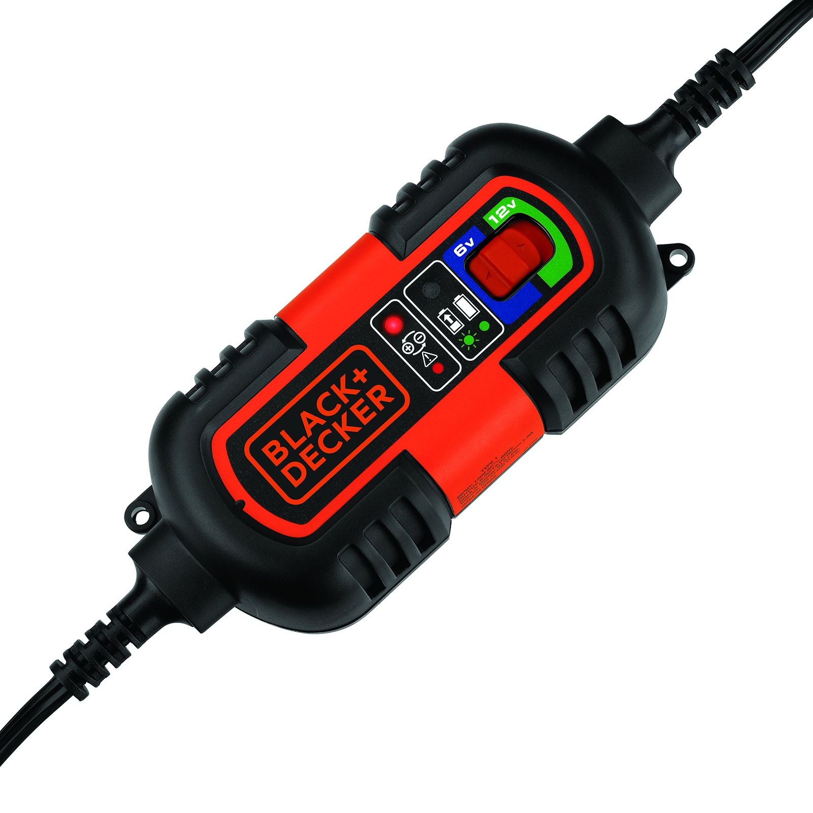 Black and Decker 1.2 Amp Battery Charger Maintainer for 6V 12V AGM Gel Wet