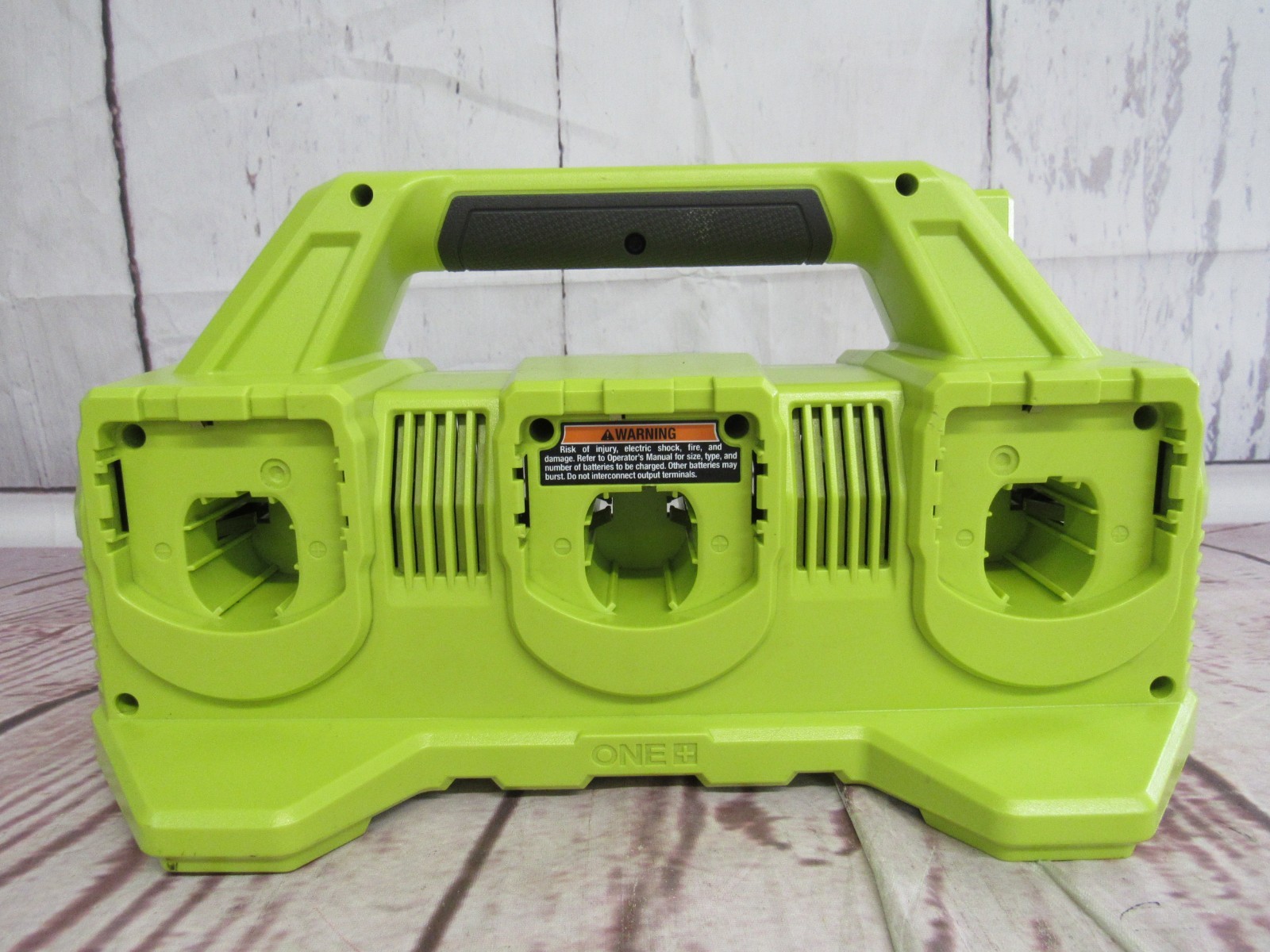Ryobi PCG006 18V 18 Volt 6-Port Sequential Fast Rapid Battery Charger