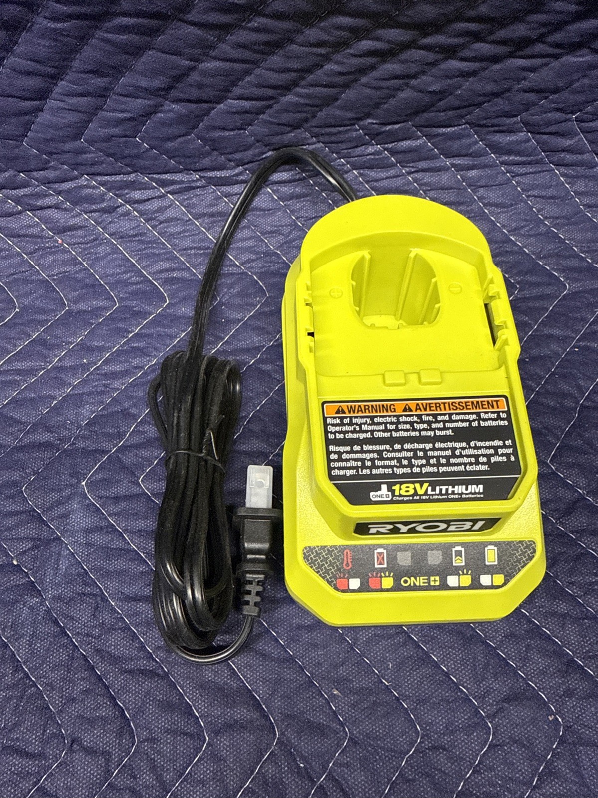Ryobi Battery Charger OEM PCG002 Authentic 18V ONE+ Li-Ion ORIGINAL New Open Box