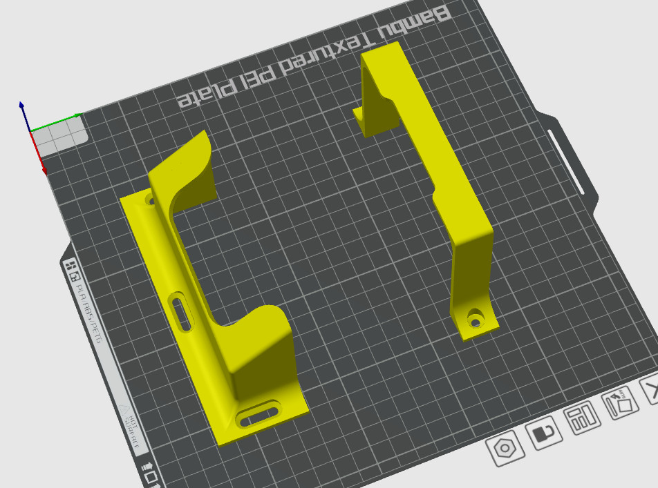 3D Printed Wall Mount for Bosch Professional GAL 1880 CV Battery Charger