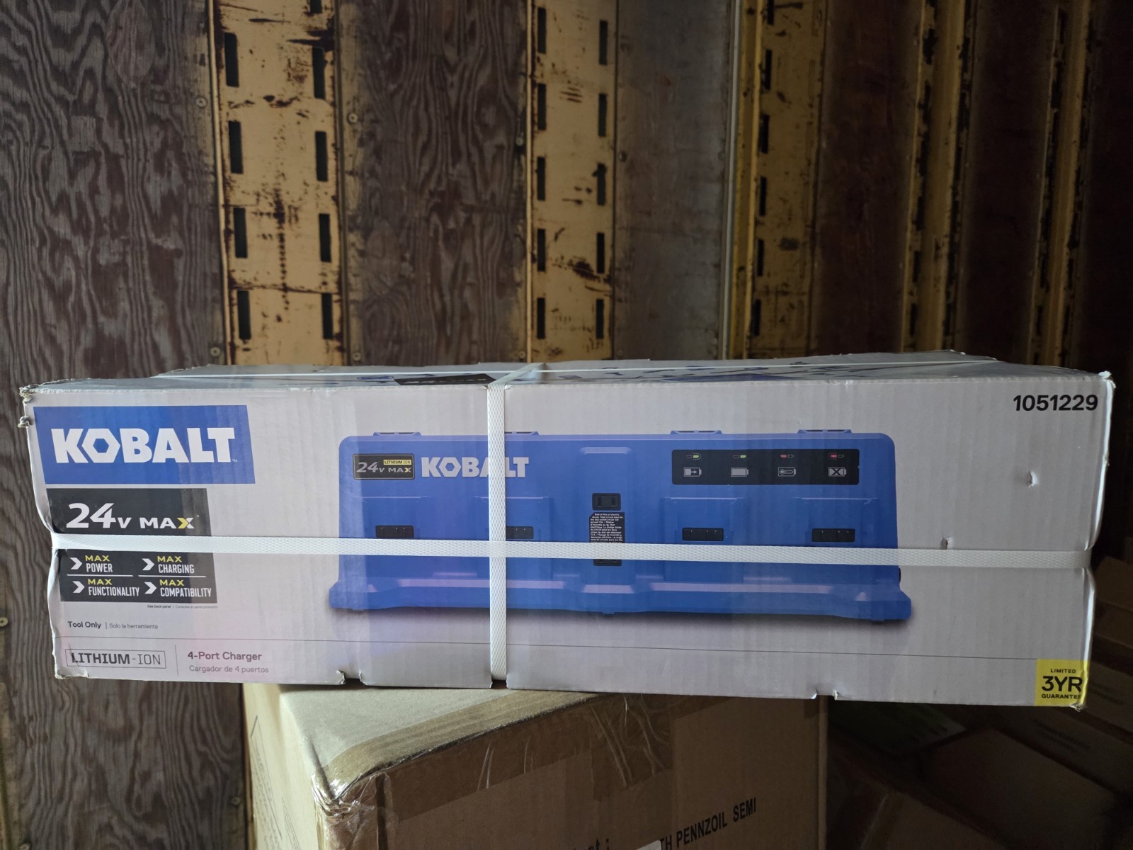 Kobalt 24V MAX 4-Port Charger KRC 2404-03 – NEW IN BOX
