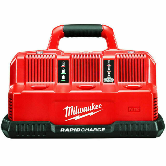 Milwaukee 48-59-1807 M12/M18 12V/18V 6-Port Sequential Rapid Battery Charger