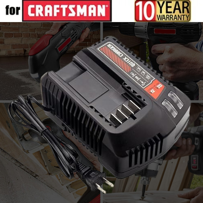 V20 20V Battery Fast Charger CMCB104 For Craftsman 20V Max Lithium ion Battery