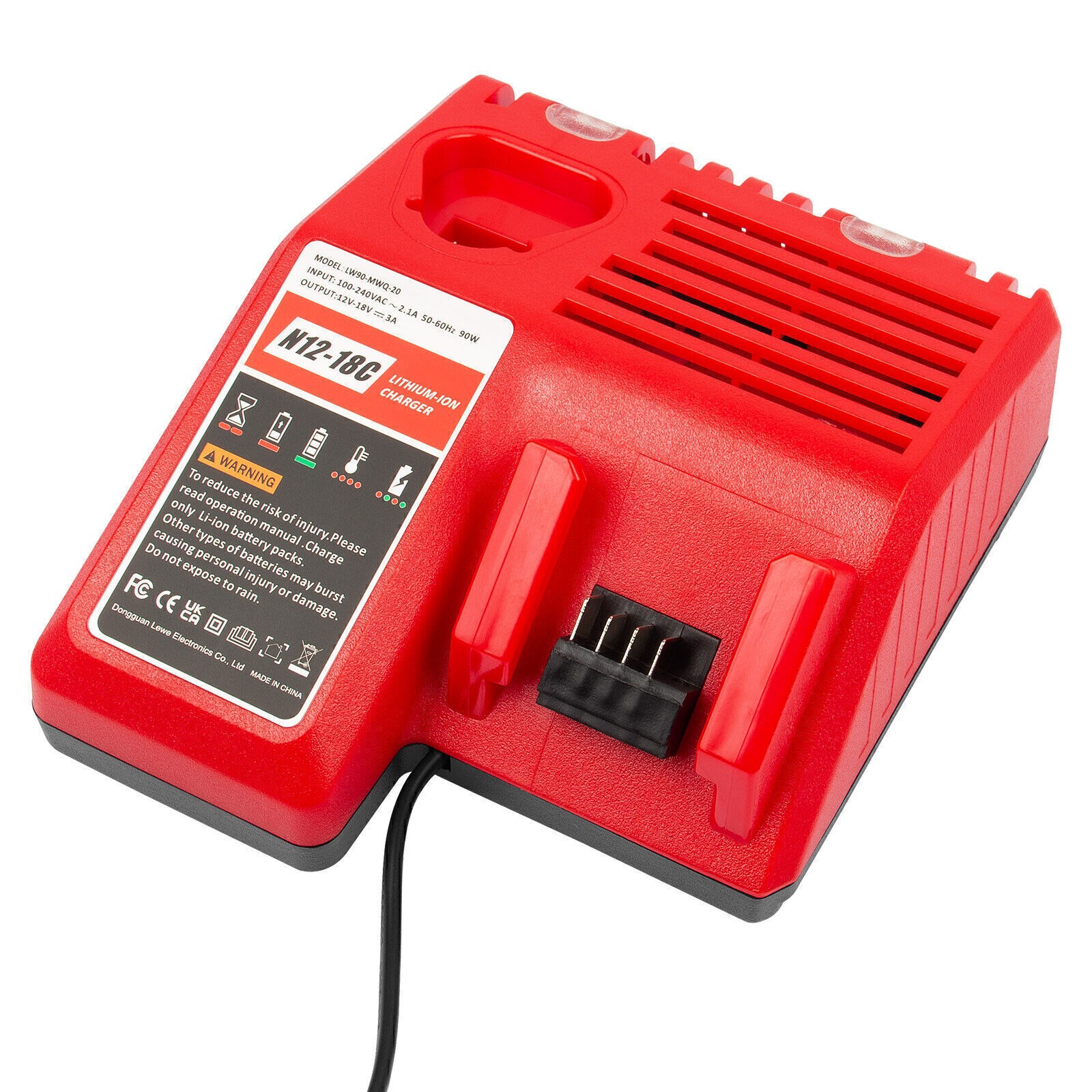 Battery Charger For Milwaukee for M18 18V 48-59-1812 Lithium 1860 48-11-1860 NEW