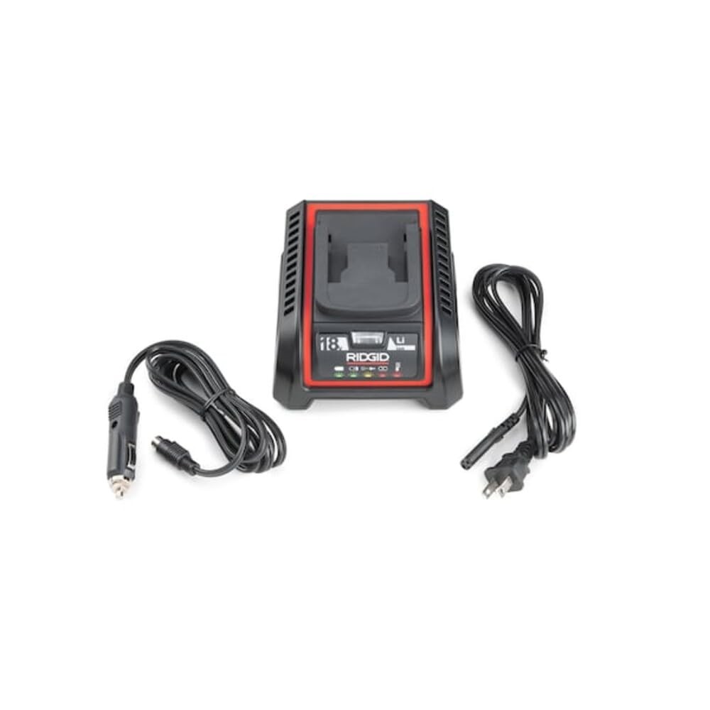 64383 18V Lithium Battery Charger, Built-in LED Indicators, Compatible with R…