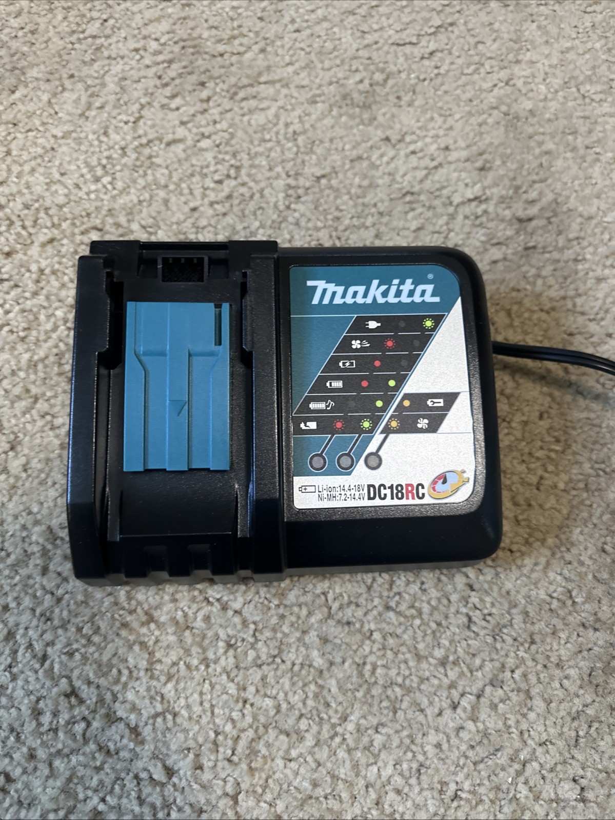Makita GENUINE DC18RC Rapid Charger, Free Shipping