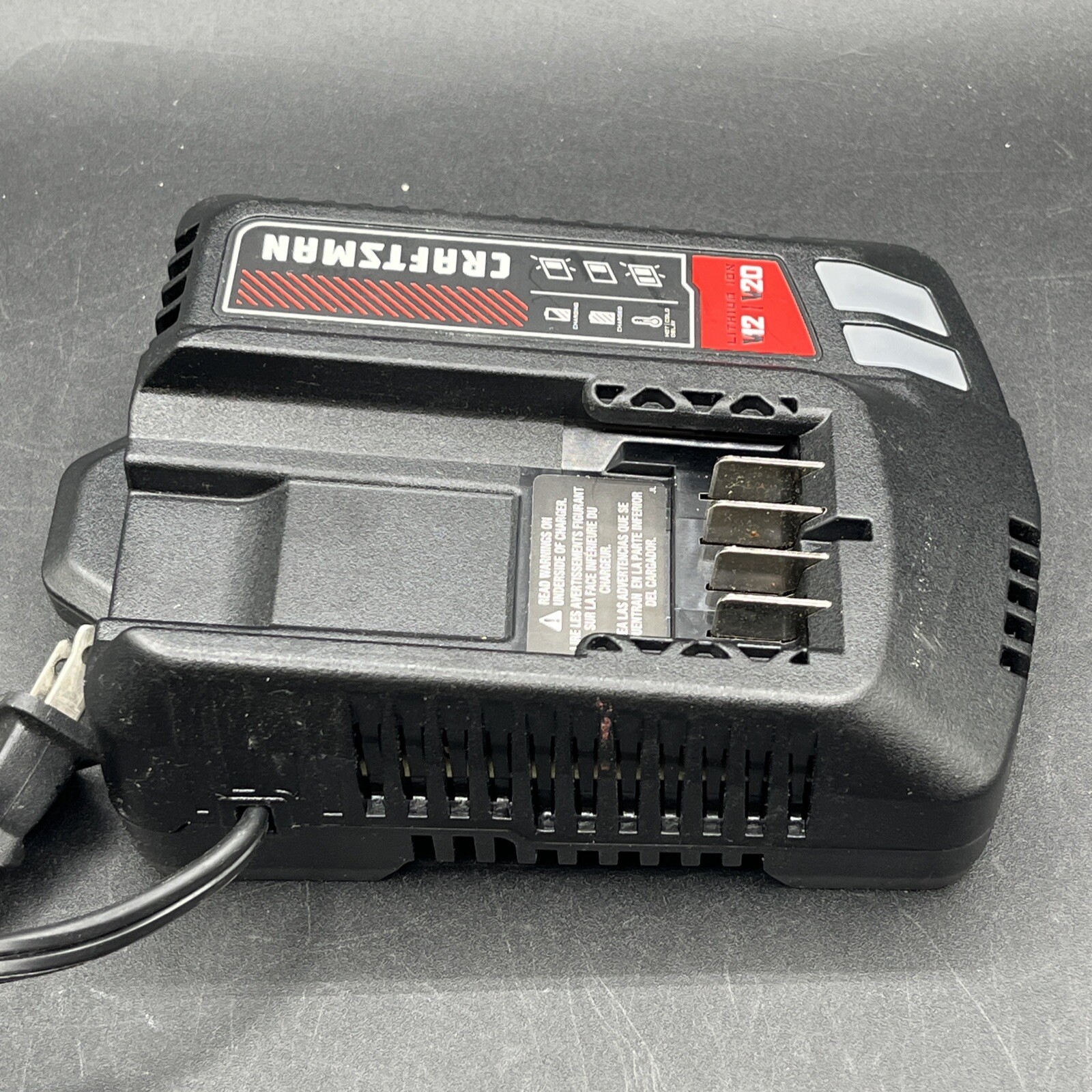 Craftsman CMCB100 Type 1 Lithium-Ion Battery Charger 12V-20V Tested Works