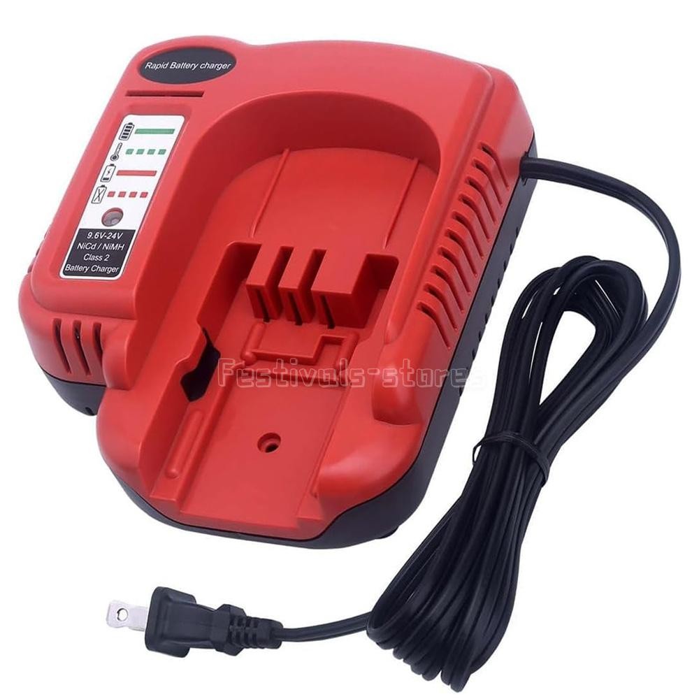 Charger For Black and Decker 9.6V 12V 14.4V 18V 24V HPB18 Battery BDFC240