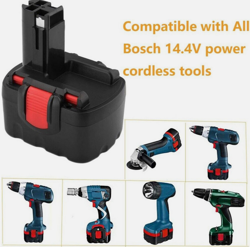 4.8Ah Ni-MH Battery for Bosch 9.6V BAT040 BAT038 BAT041 BAT140 BAT159 BAT048 NEW