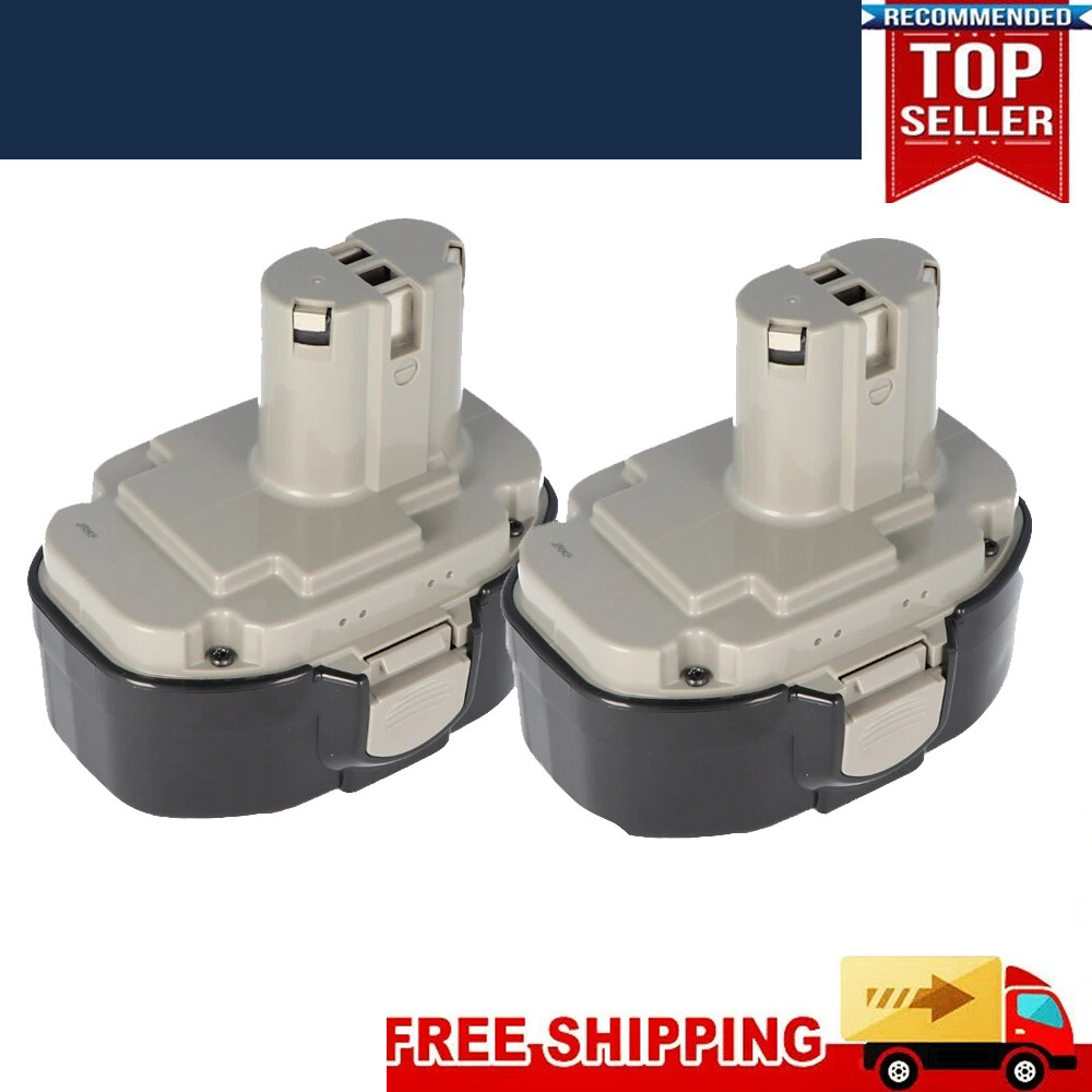 2X 4.8Ah 18V Ni-MH For Makita Replacement Battery 1822 1823 1833 1834 1835 PA18