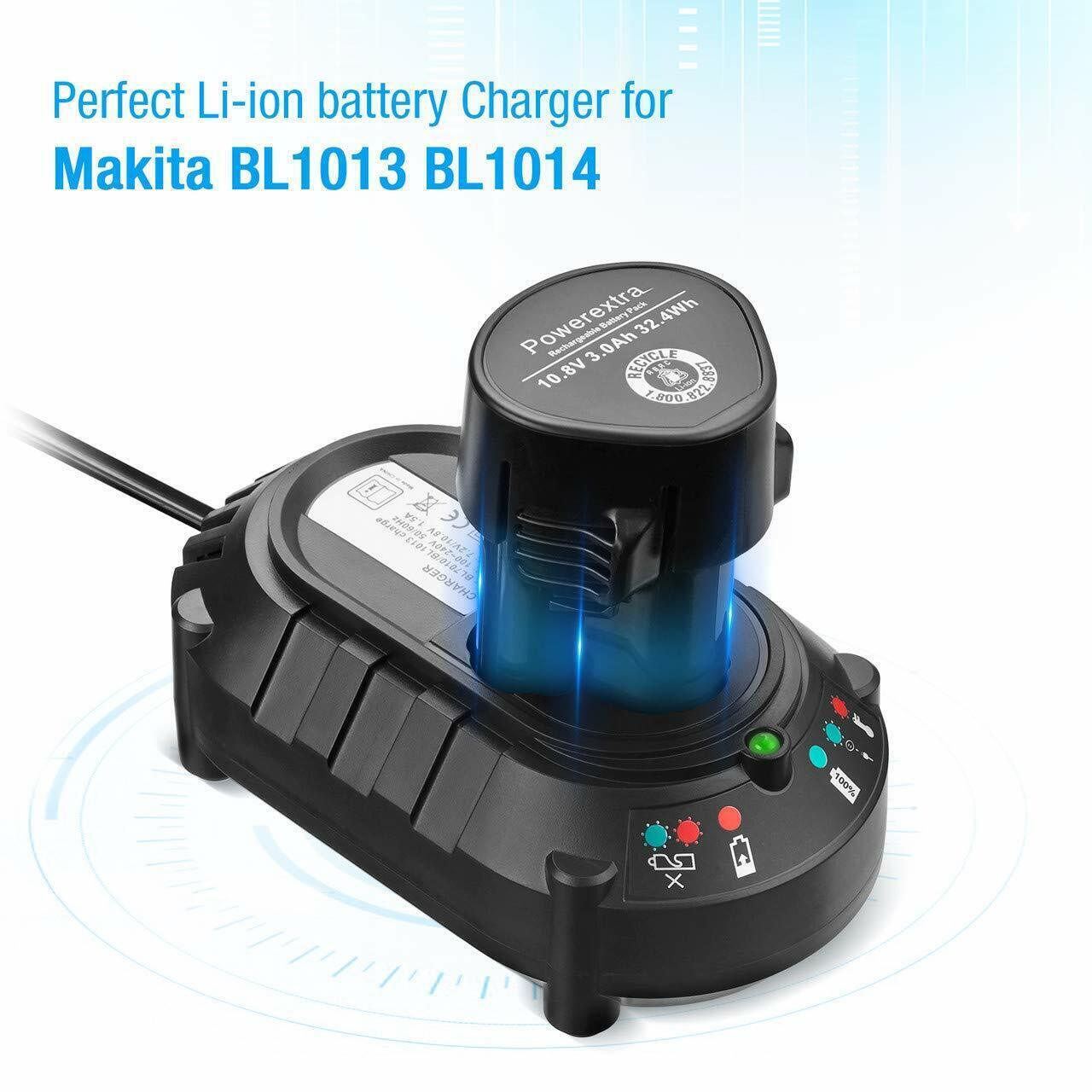 DC10WA US Plug Li-ion Battery Charger For Makita 10.8/12V Lithium Battery BL1013
