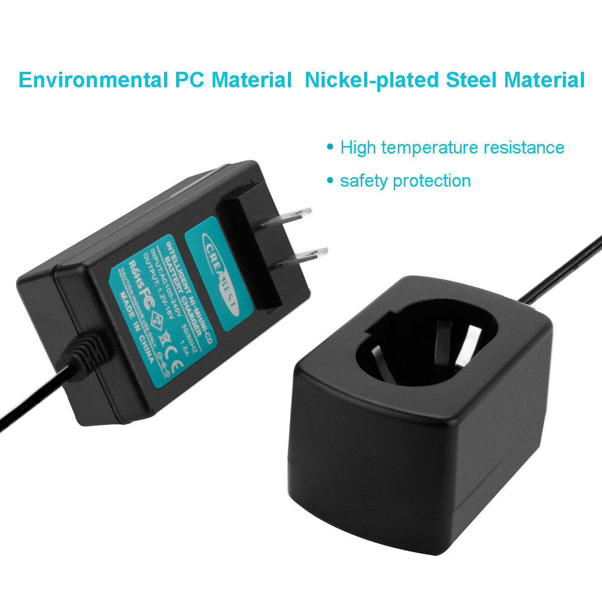 7.2V-18V Ni-MH/CD Battery Charger for Makita PA18 1822 1833 1834 1835F 192827-3