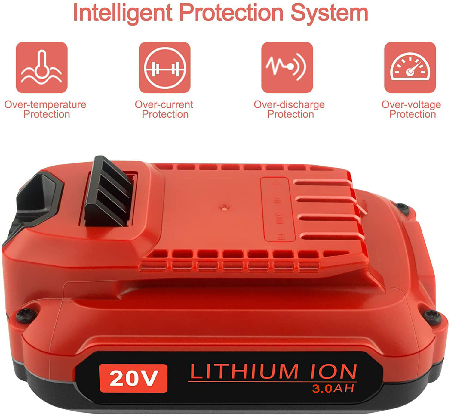 2set 20Volt Max 3Ah For Craftsman V20 Li-Ion Battery CMCB206 CMCB204 CMCB202 NEW