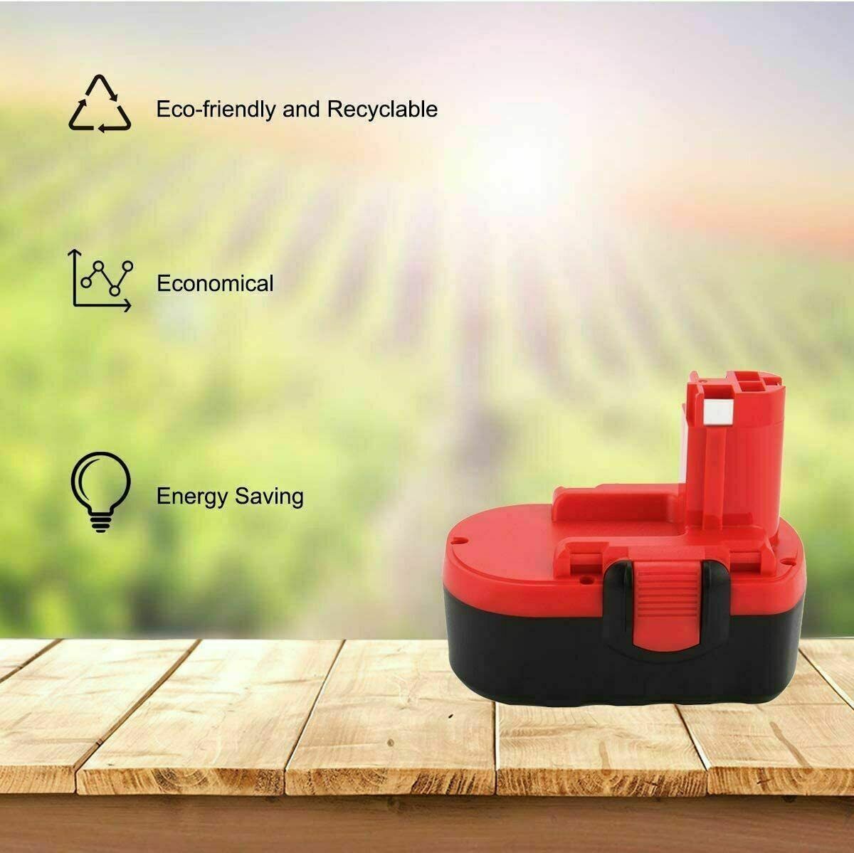 2Pack 14.4V 4.6Ah Battery for BOSCH BAT140 Cordless BAT038 BAT040 BAT038 BAT159