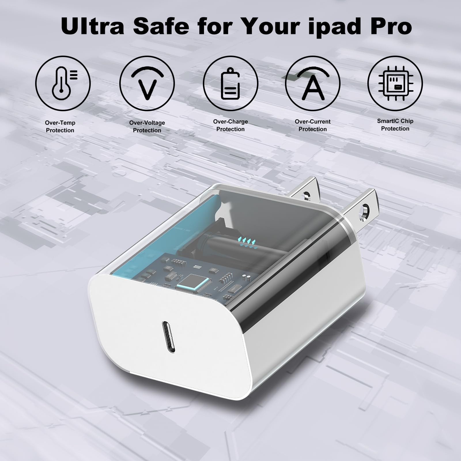 Icseio Iphone 17 16 15 Charger Charging2Pack 20W Apple Ipad Usb C Wall Chrager