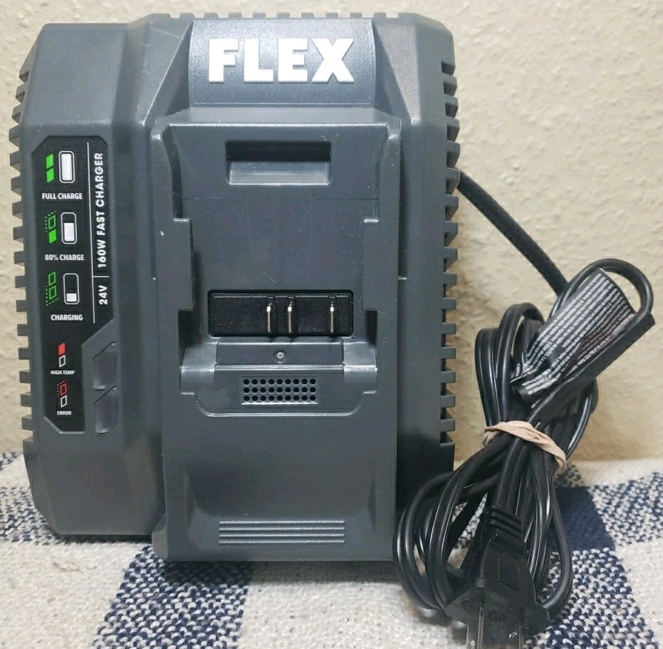 Flex Tools FX0411 24V 160W Fast Charger Tested And Works Great