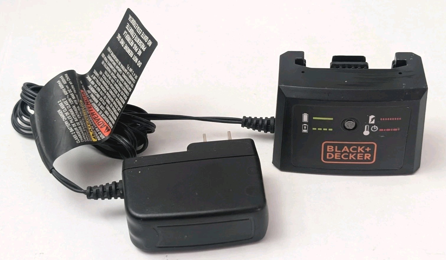 GENUINE OEM BLACK + DECKER LCS436 40V BATTERY CHARGER, TESTED