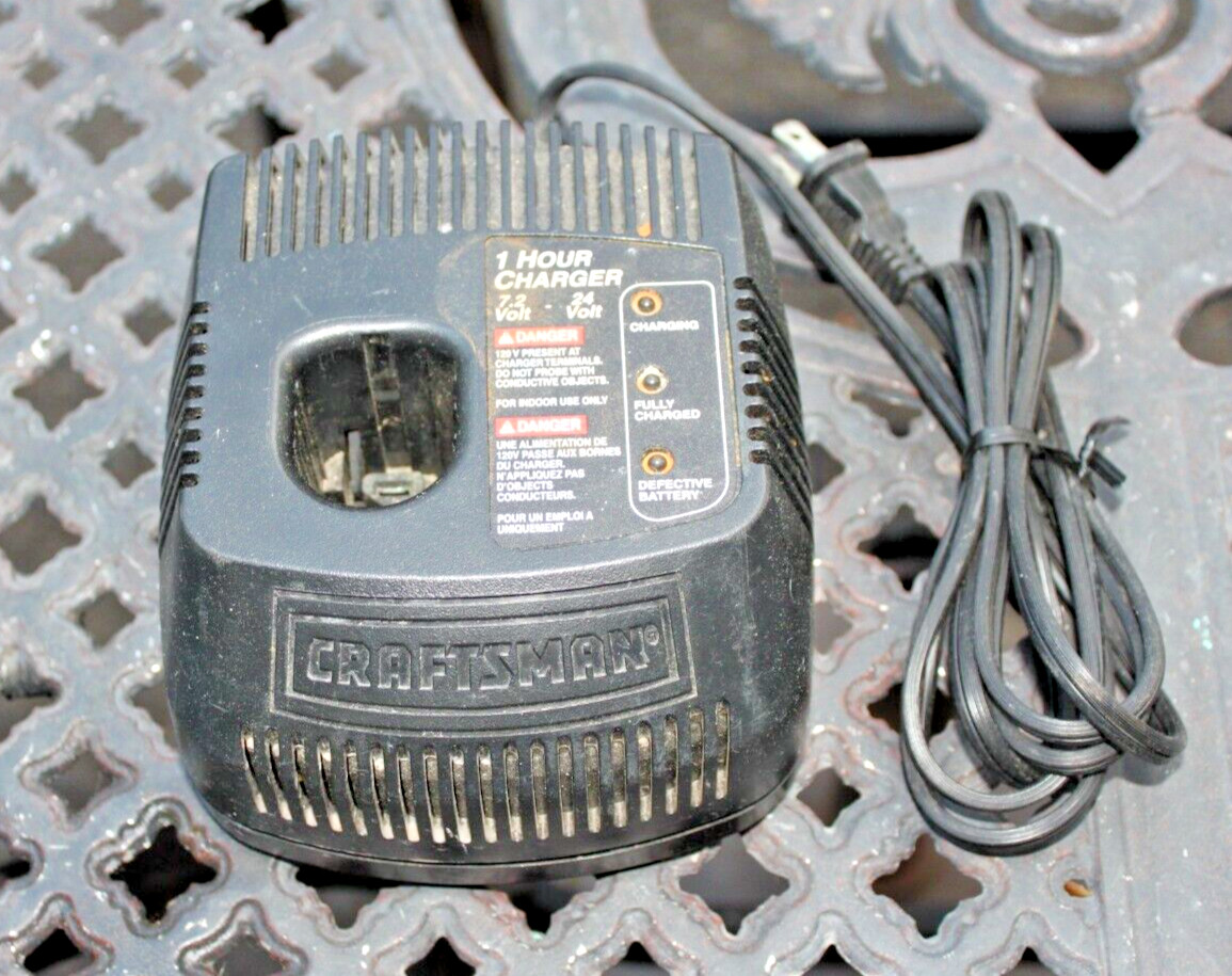 Craftsman 1425301 Hour Fast Multi Battery Charger for assorted 7.2v – 24v WORKS