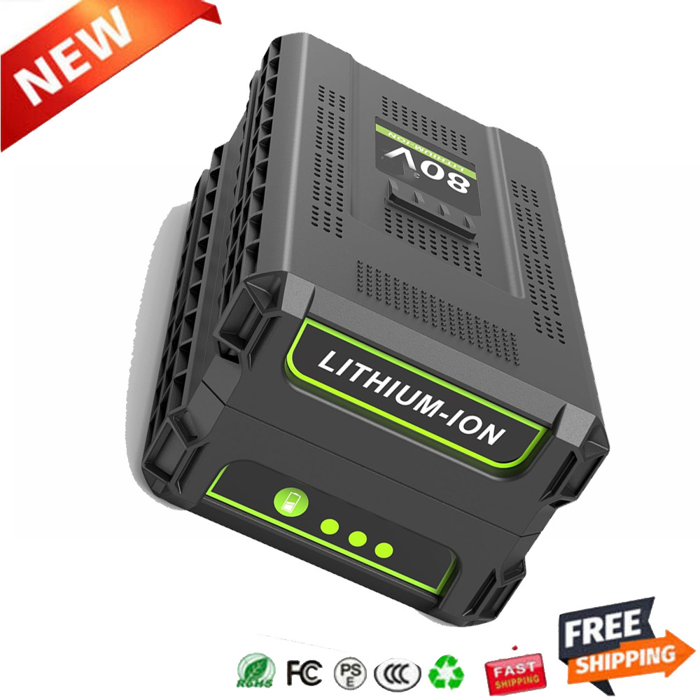 8.0Ah 80V Lithium-ion Battery For Greenworks PRO 80V GBA80200 GBA80600 2601302