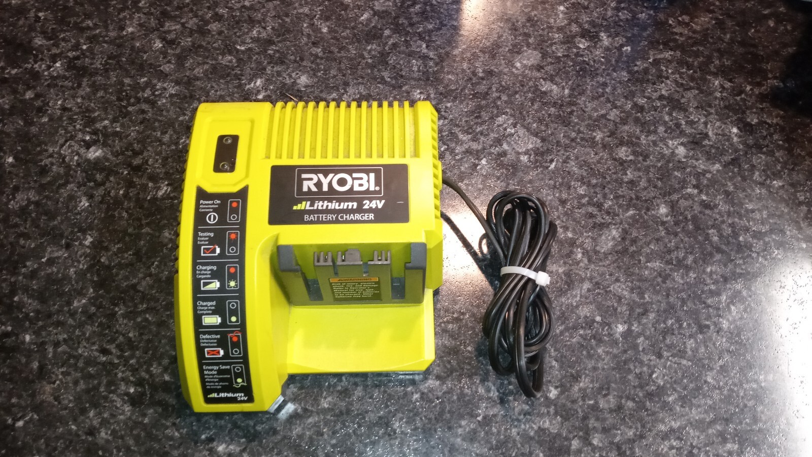 Original Lithium Power Battery Charger Ryobi OP242 OP140 24Volt Tested &Working