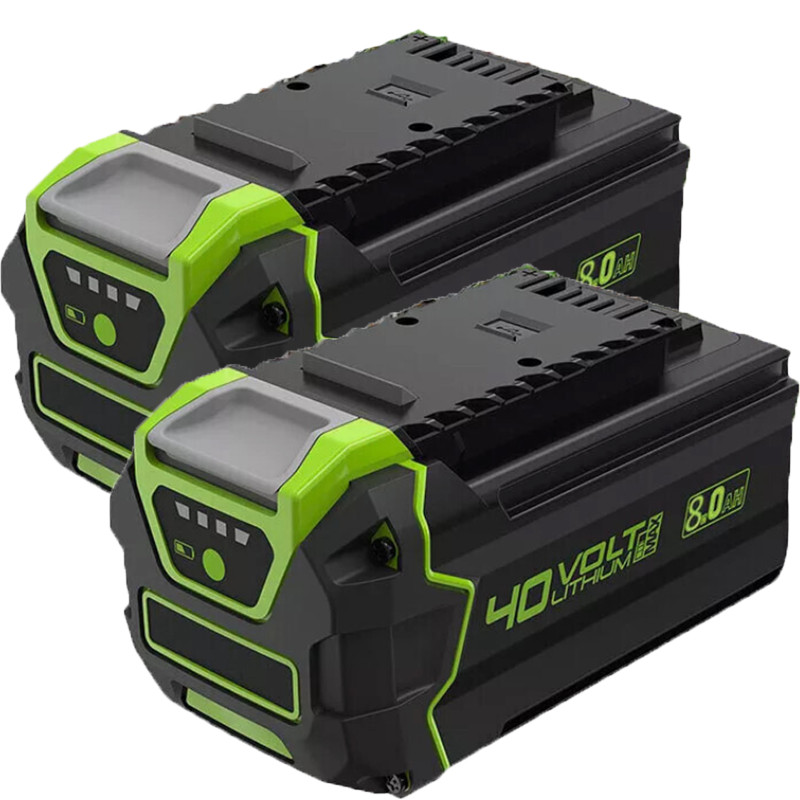 40V 8.0Ah Lithium Battery For Greenworks 40V G-MAX System Tools 29472 29462 2X