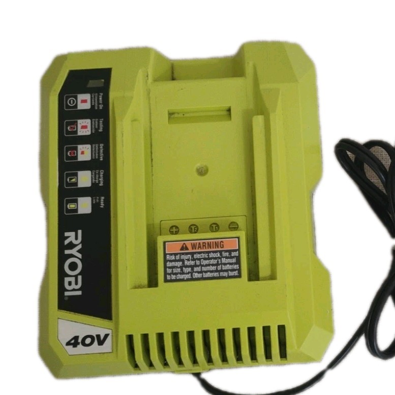 Ryobi 0P401 40V Battery Charger – Fast Charging for 40-Volt Batteries – Working