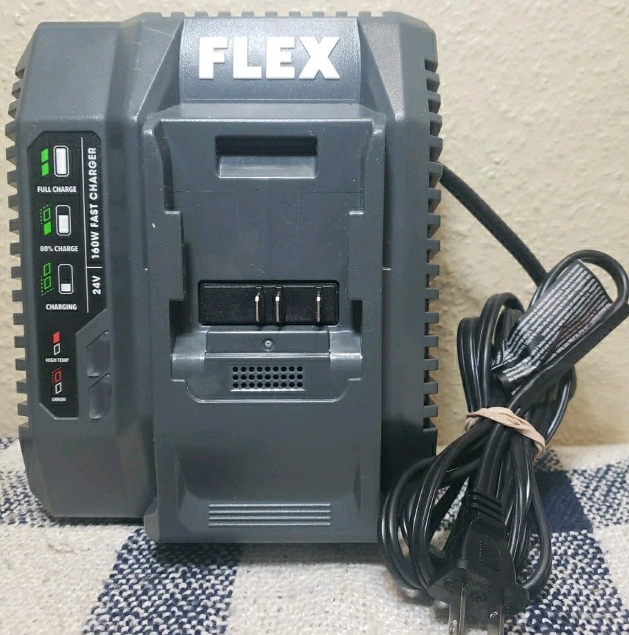 Flex Tools FX0411 24V 160W Fast Charger Tested And Works Great