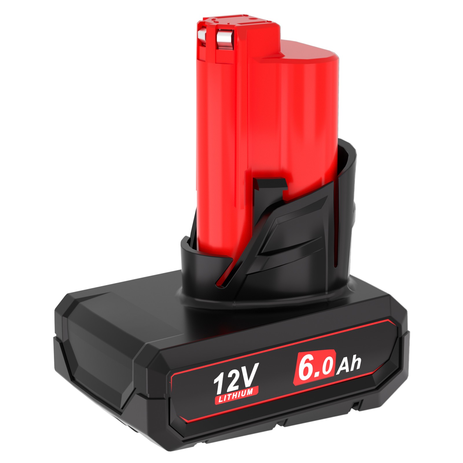2Pack 6.0Ah Battery For Milwaukee for M12 LITHIUM Extended Capacity 48-11-2460