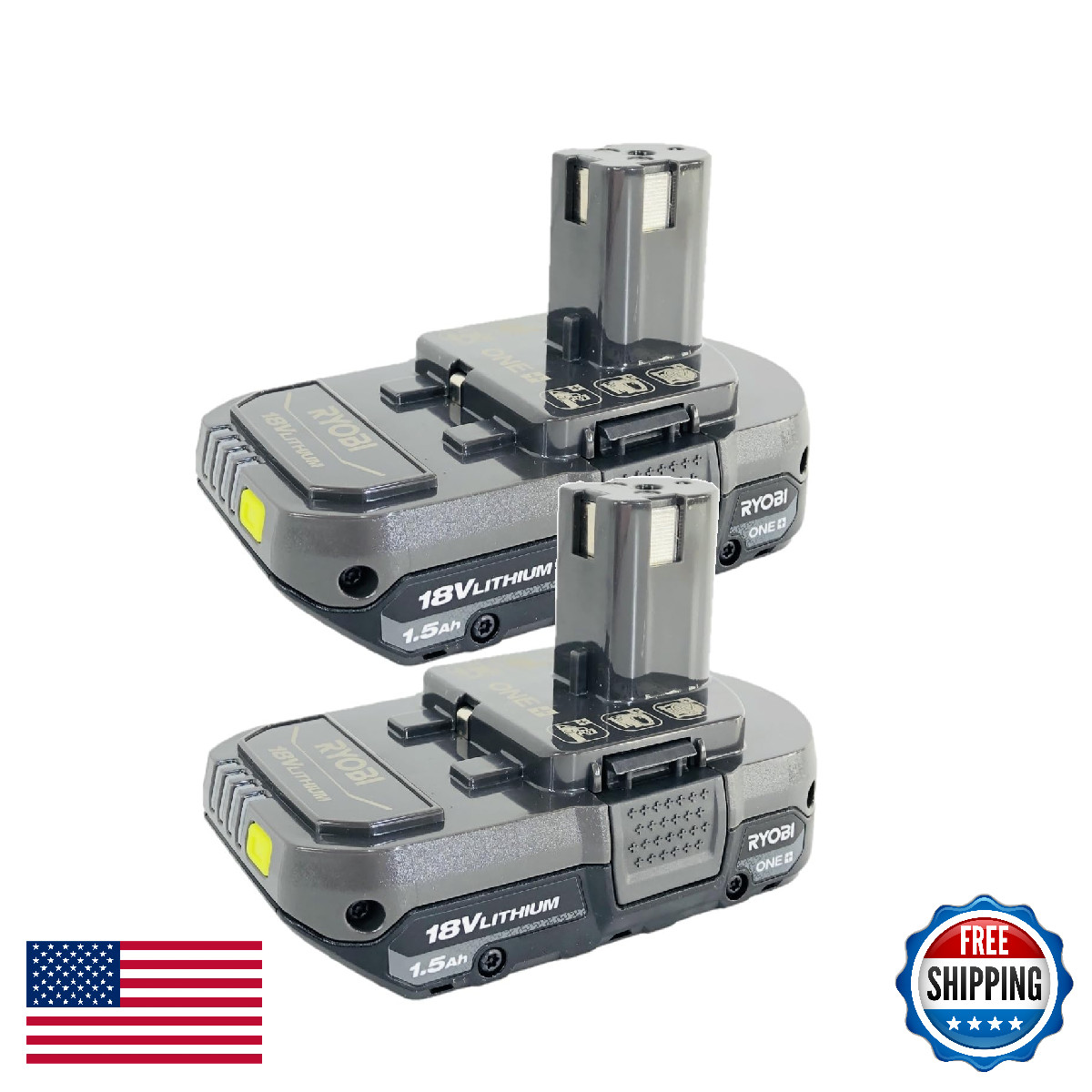 Unknown Ryobi P189 18V 1.5Ah – 2 Pack