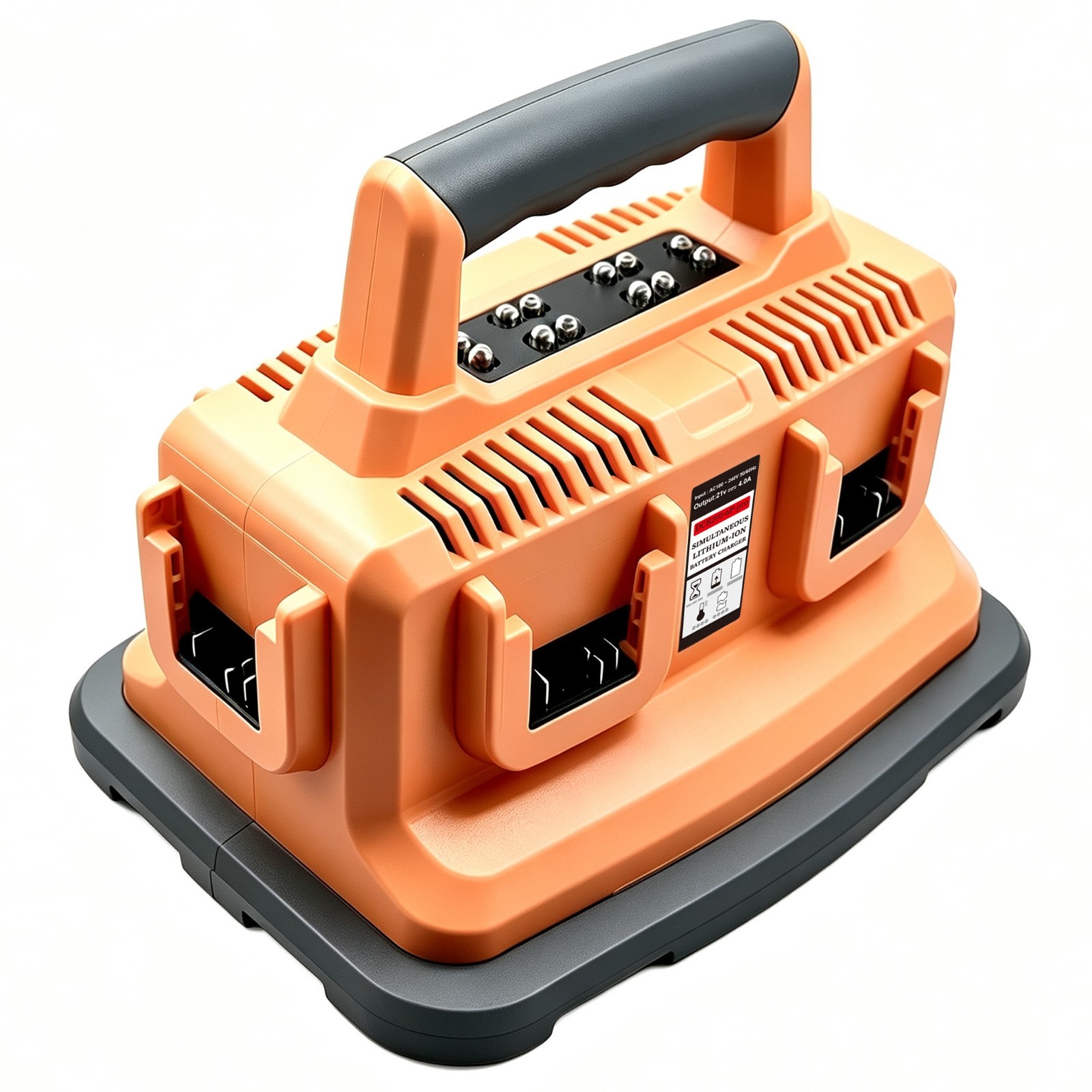 For Dewalt 20V 60V Max 6 Port Multi Fast Charger Station DCB104 DCB118 DCB1112