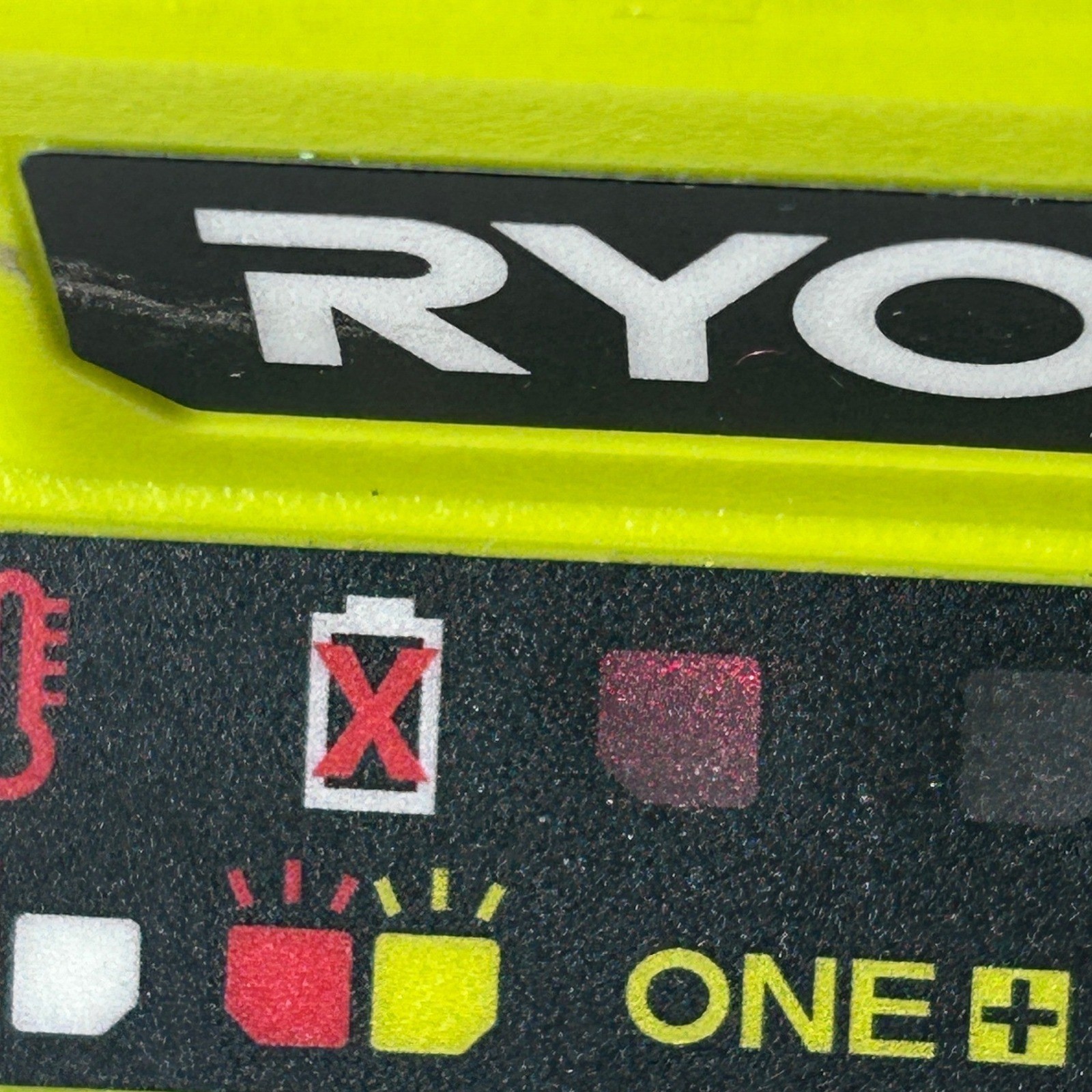 Ryobi PCG002 ONE+ 18V Lithium-Ion Battery Charger Hyper Green Class 2 BFP