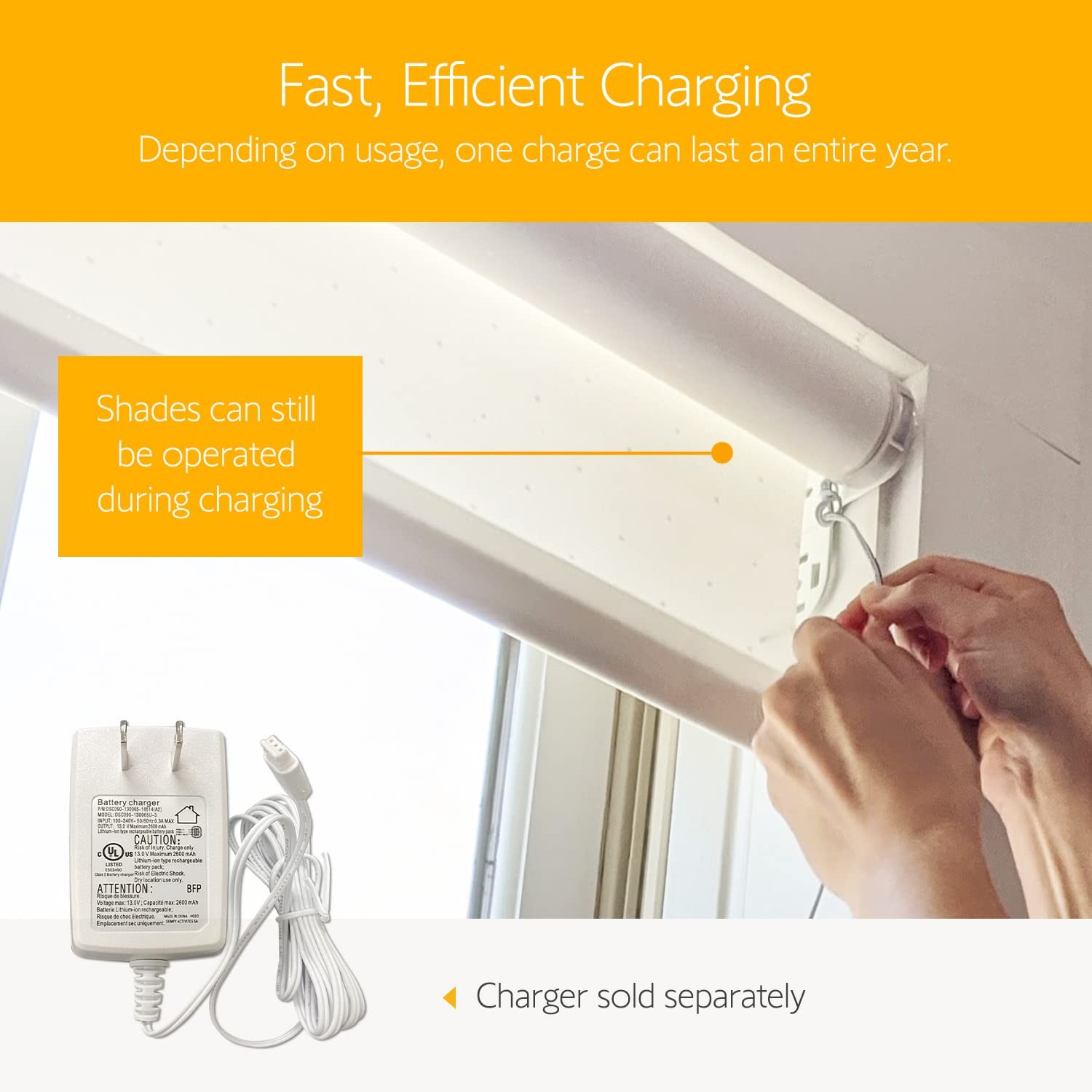 somfy Rechargeable Battery Pack for External Wirefree of 1