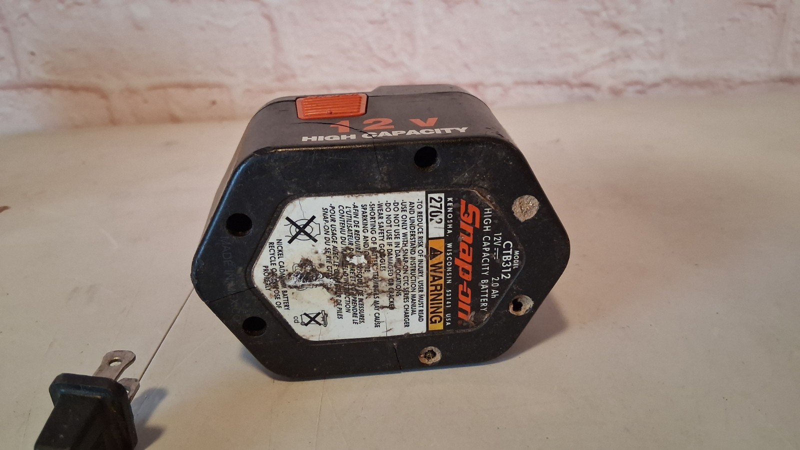 Snap-On VersaVolt 45 Minute Plug In Battery Charger CTC318 9.6-18V