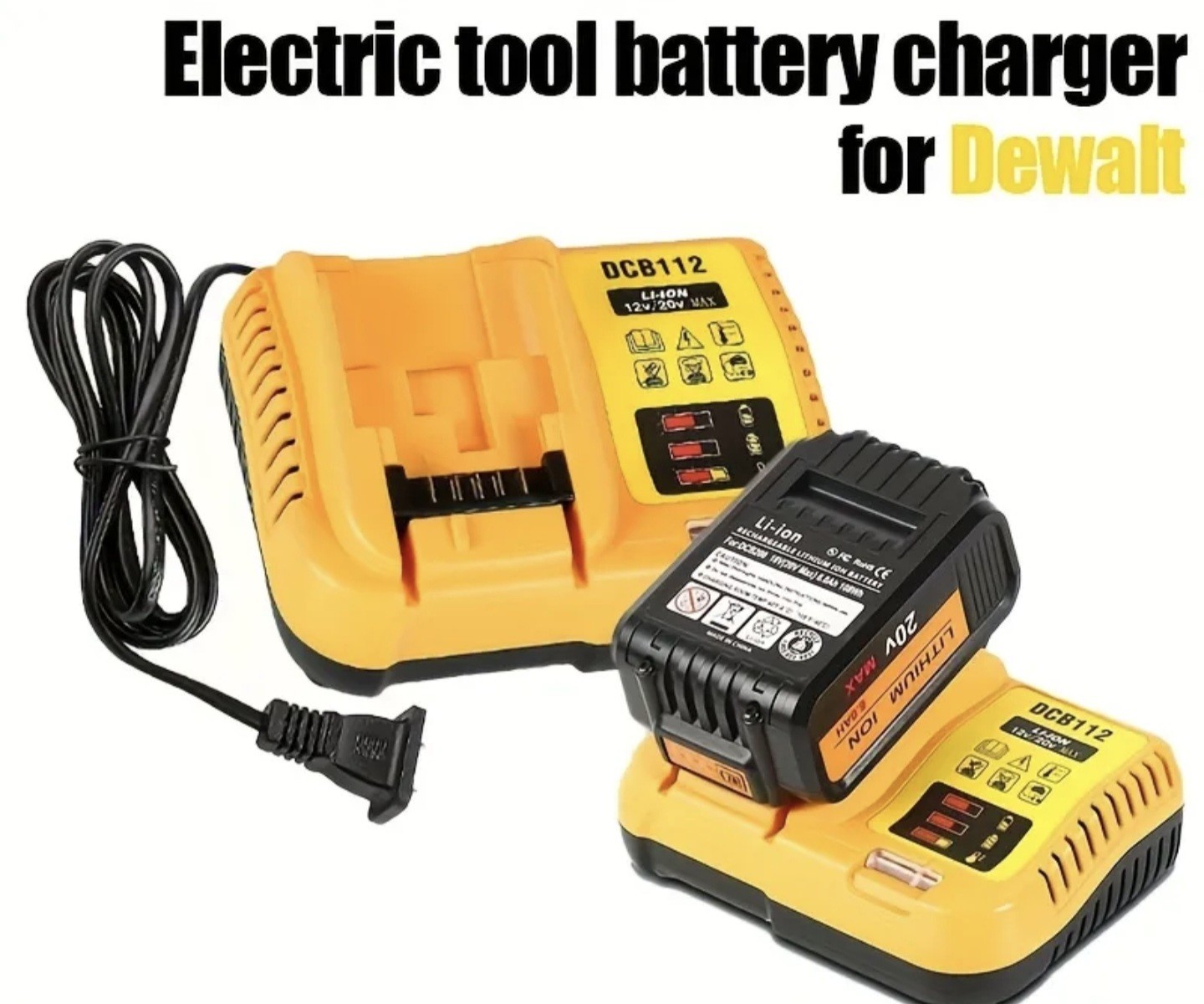DCB112 Battery Charger