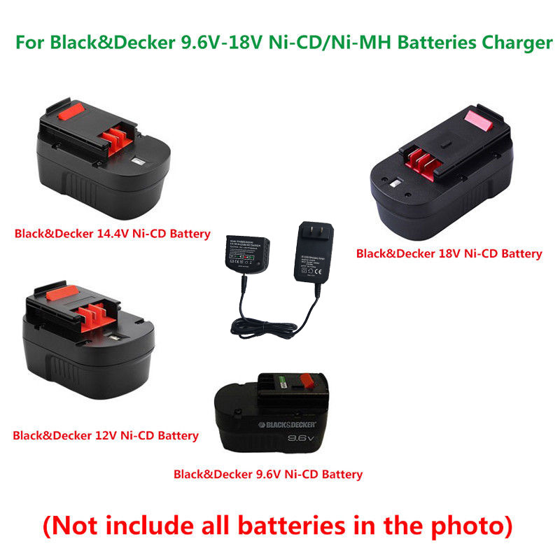 9.6V-18V Ni-CD/Ni-MH Tools Battery Charger for Black&Decker A14/18 HPB12/14/18