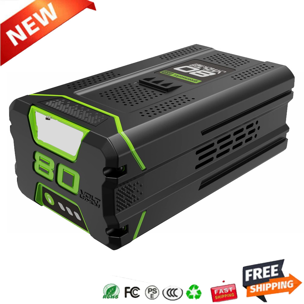 8.0Ah 80V Lithium-ion Battery For Greenworks PRO 80V GBA80200 GBA80600 2601302