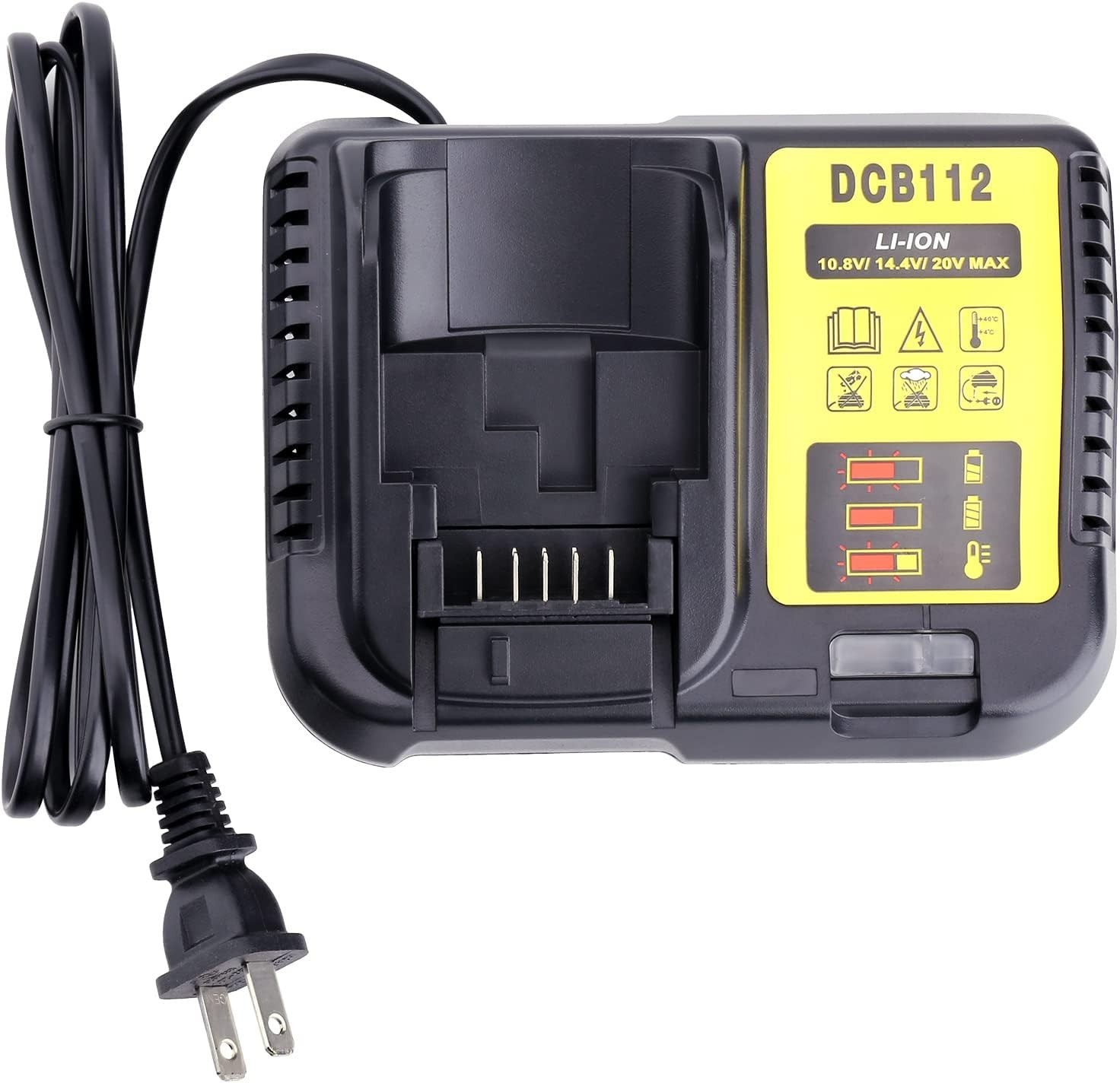 Universal 20V Max Charger – Fast Charging for Multiple Lithium Battery Packs