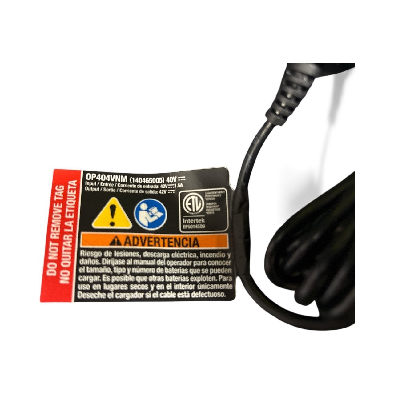 NEW RYOBI OP404VNM GENUINE 40V LITHIUM COMPACT SLIM BATTERY CHARGER